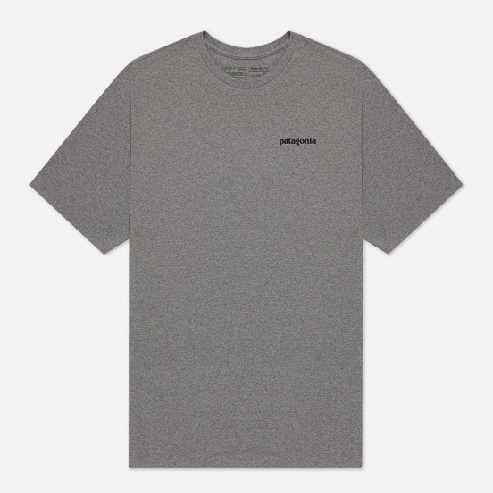 Мужская футболка Patagonia P-6 Logo Responsibili-Tee Gravel Heather
