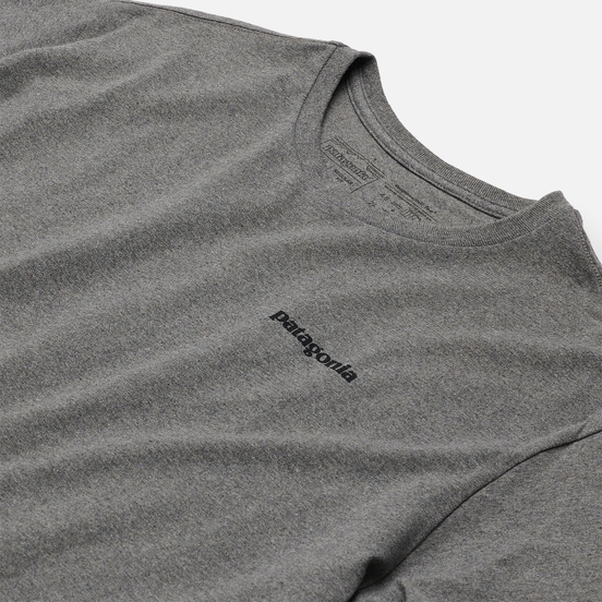 Мужская футболка Patagonia P-6 Logo Responsibili-Tee Gravel Heather