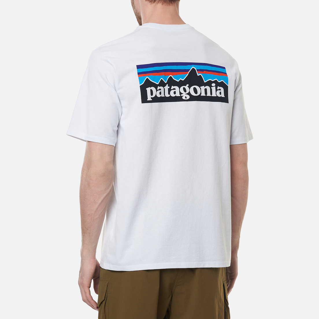 Patagonia Мужская футболка P-6 Logo Responsibili-Tee