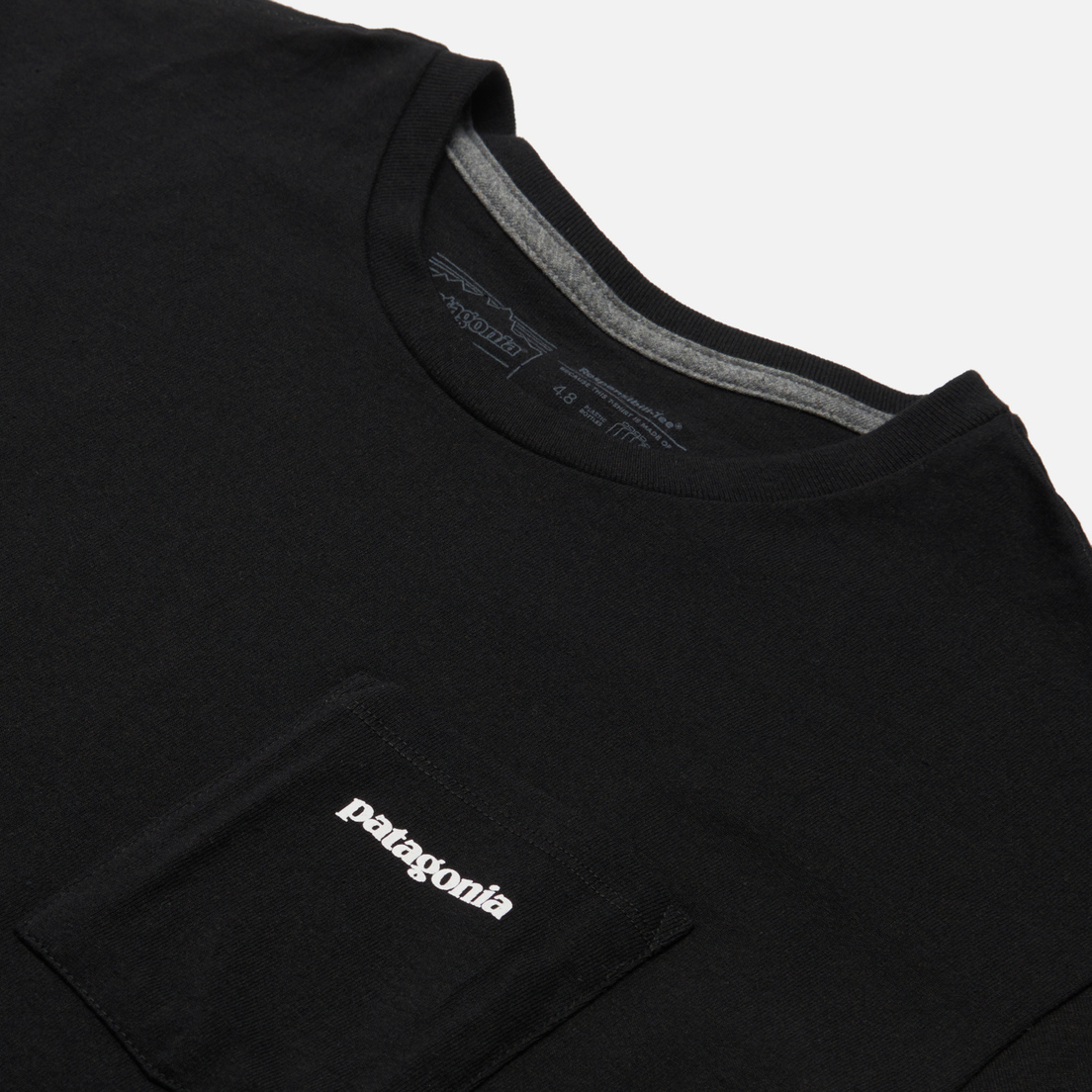 Patagonia Мужская футболка P-6 Logo Pocket Responsibili-Tee