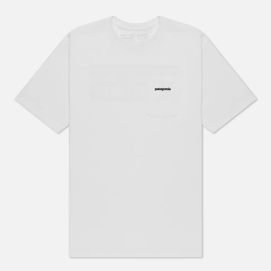 Patagonia Мужская футболка P-6 Logo Pocket Responsibili-Tee