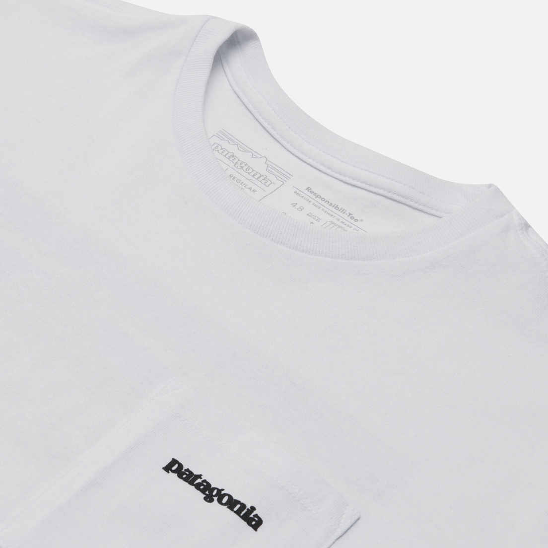 Patagonia Мужская футболка P-6 Logo Pocket Responsibili-Tee