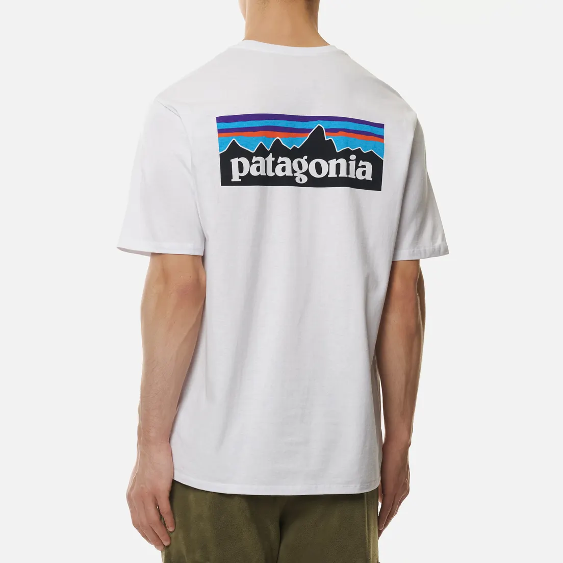 Patagonia Мужская футболка P-6 Logo Pocket Responsibili-Tee