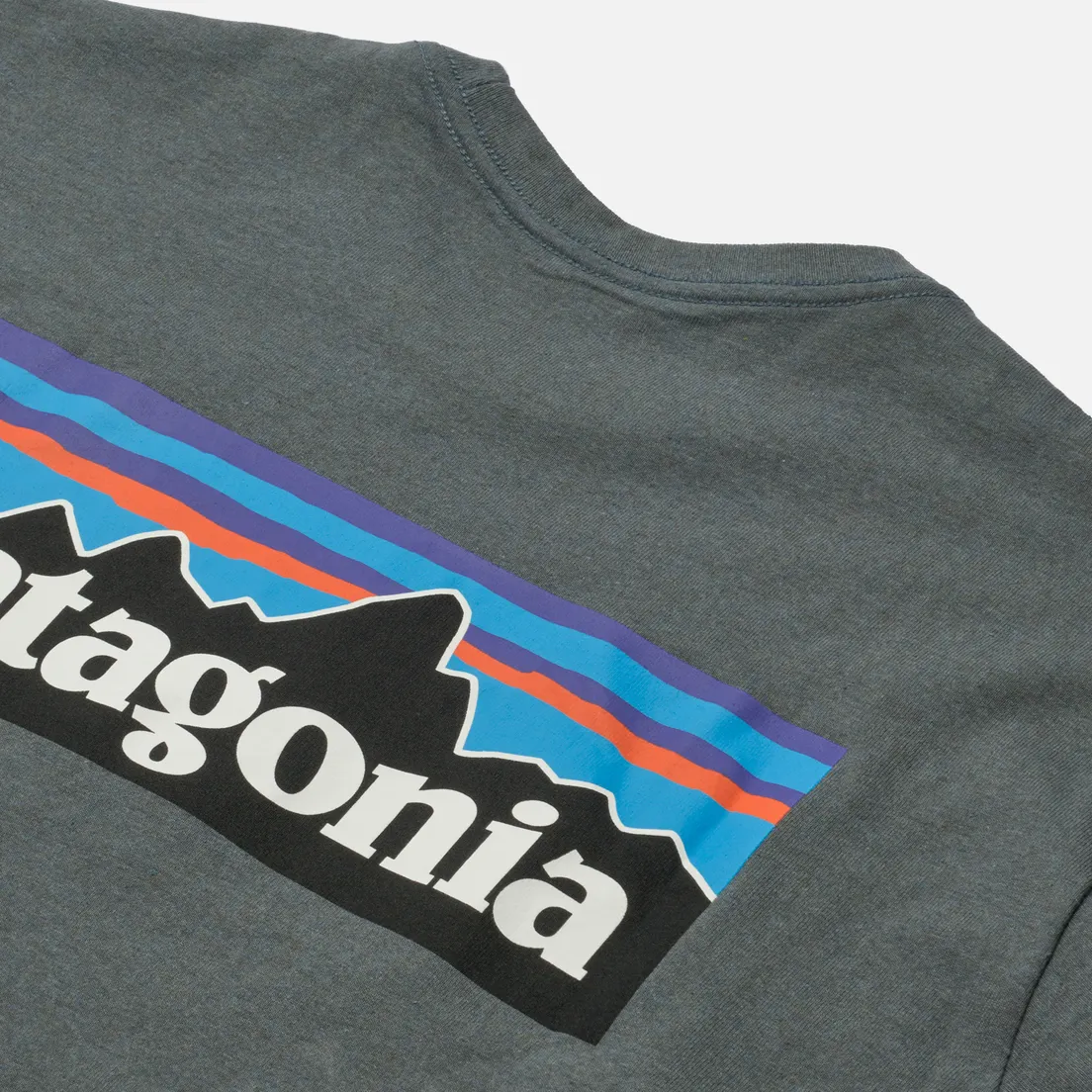 Patagonia Мужской лонгслив P-6 Logo Responsibili-Tee