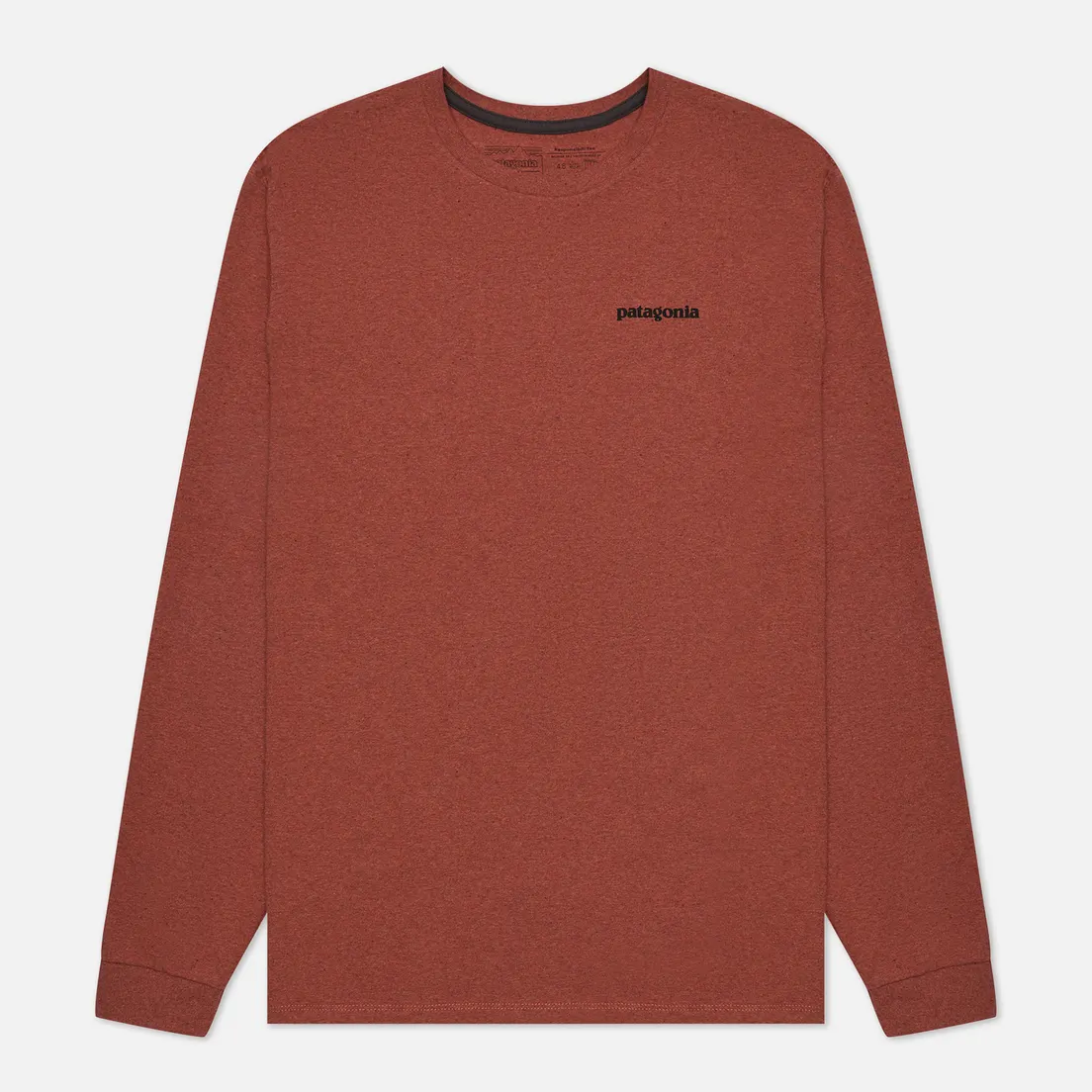 Patagonia Мужской лонгслив P-6 Logo Responsibili-Tee
