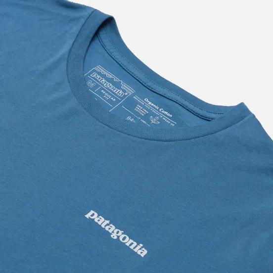 Patagonia Мужская футболка P-6 Logo Organic