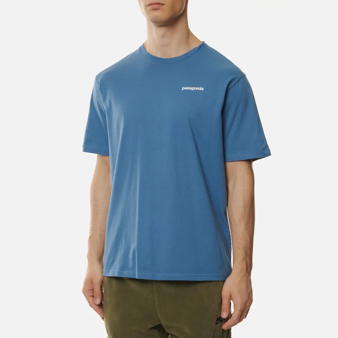 Patagonia Мужская футболка P-6 Logo Organic