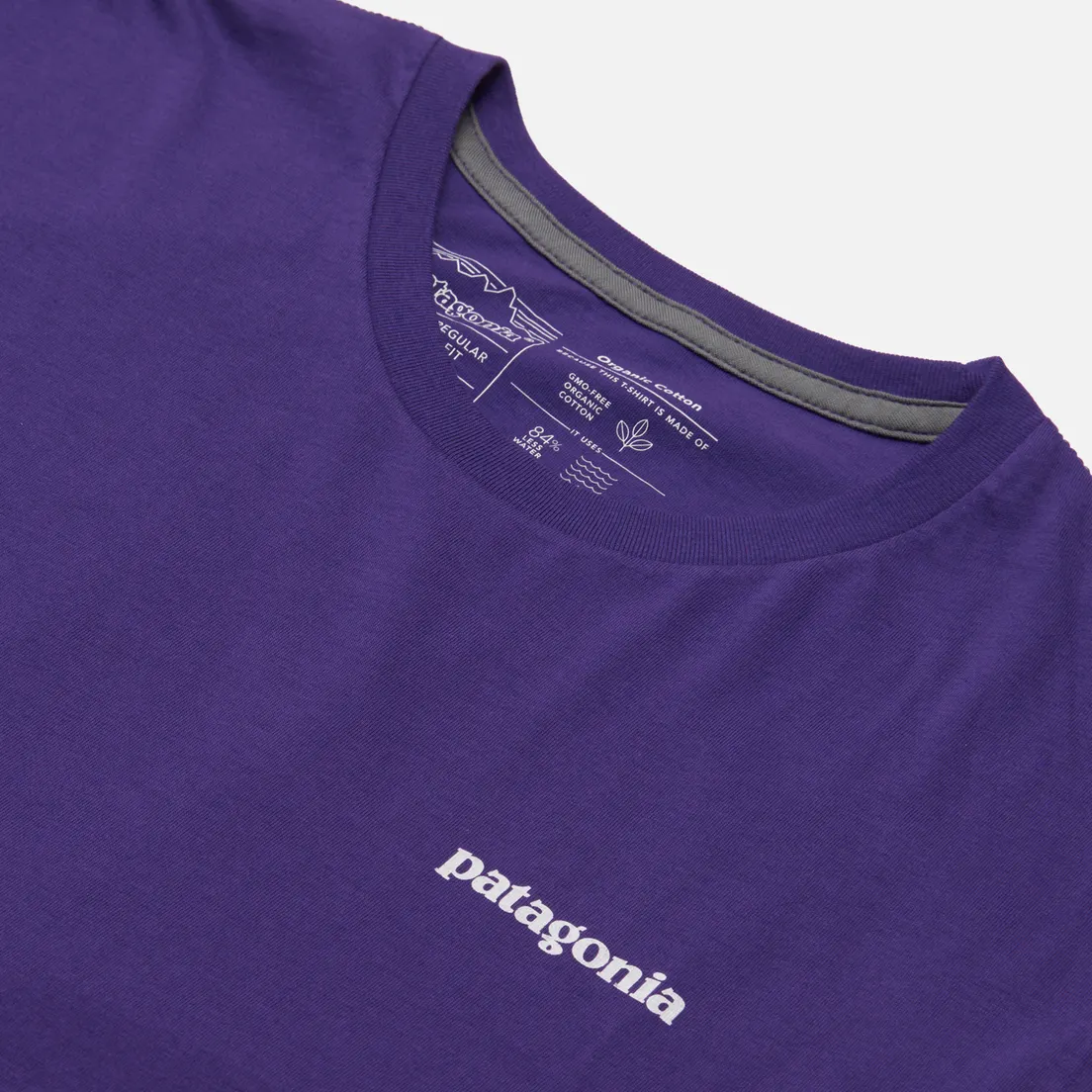 Patagonia Мужская футболка P-6 Logo Organic