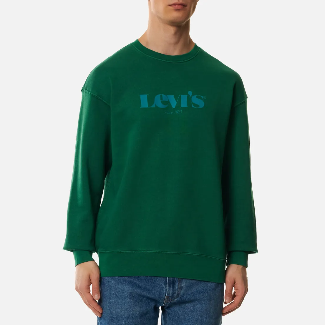 Levi's Мужская толстовка Relaxed Graphic Crew