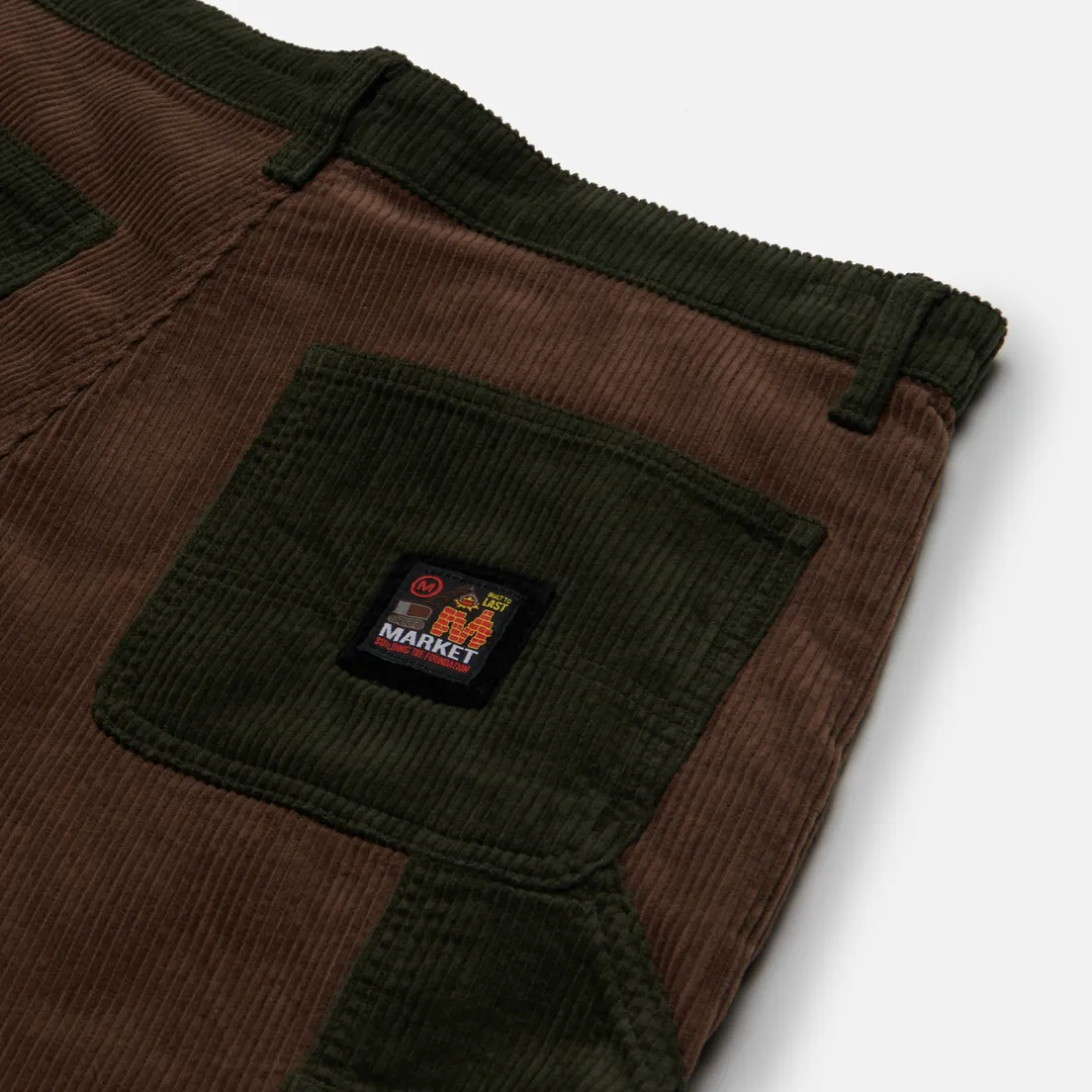 MARKET Мужские брюки Color Block Corduroy Carpenter
