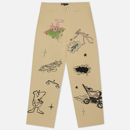 Мужские брюки MARKET x Pink Panther Senior цвет бежевый размер S 12100₽