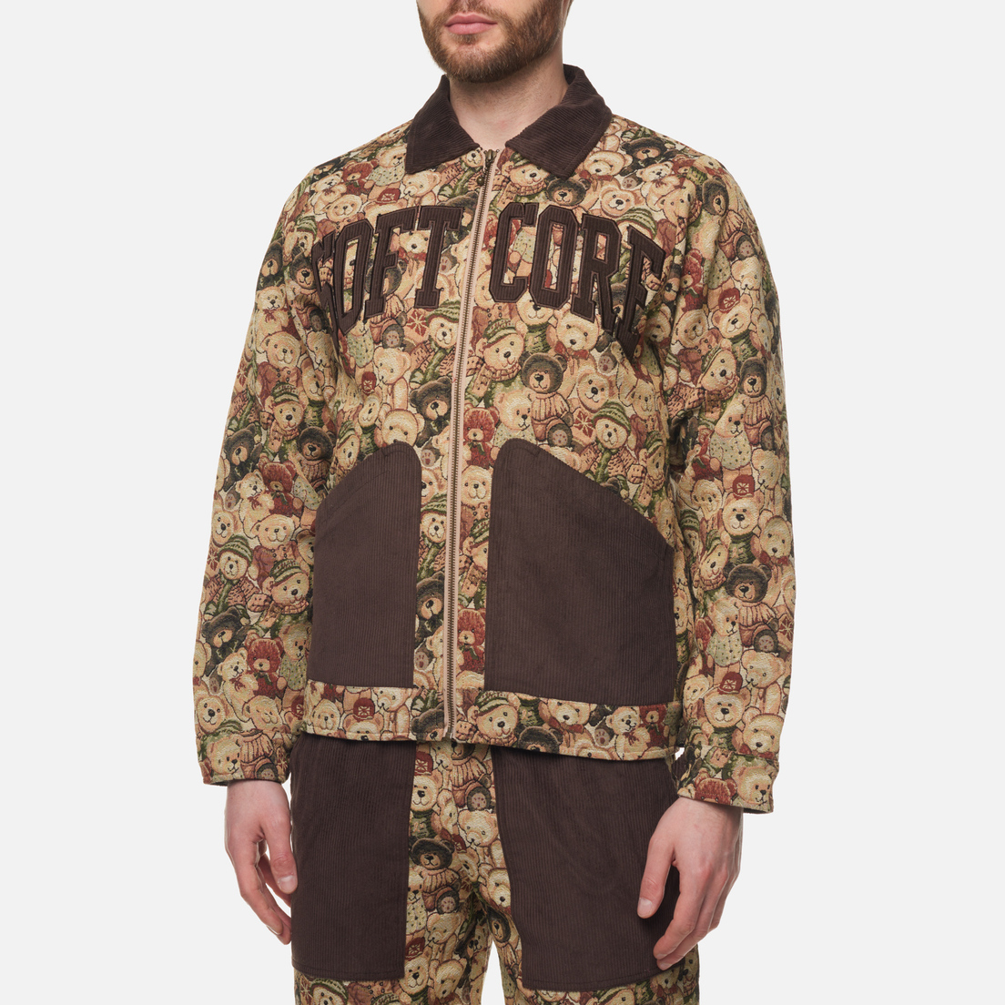 MARKET Мужская демисезонная куртка Softcore Arc Tapestry