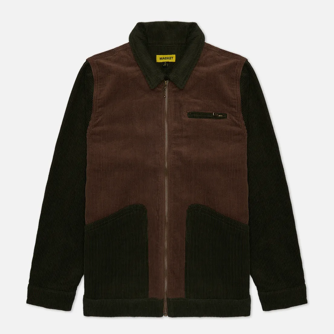 MARKET Мужская демисезонная куртка Color Block Corduroy