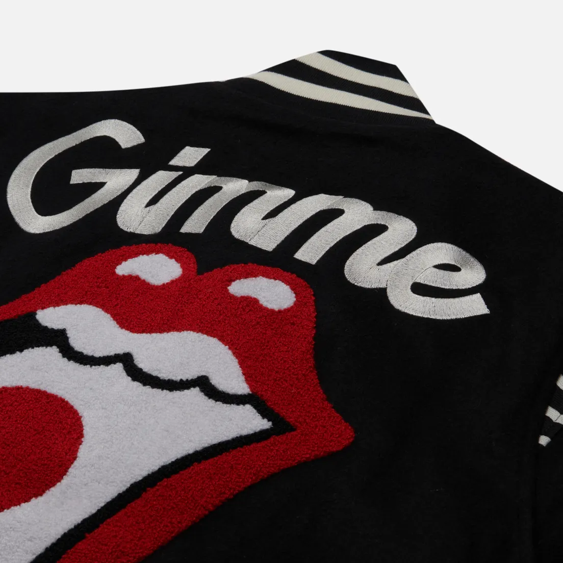 MARKET Мужская куртка бомбер x Rolling Stones World Flag Varsity