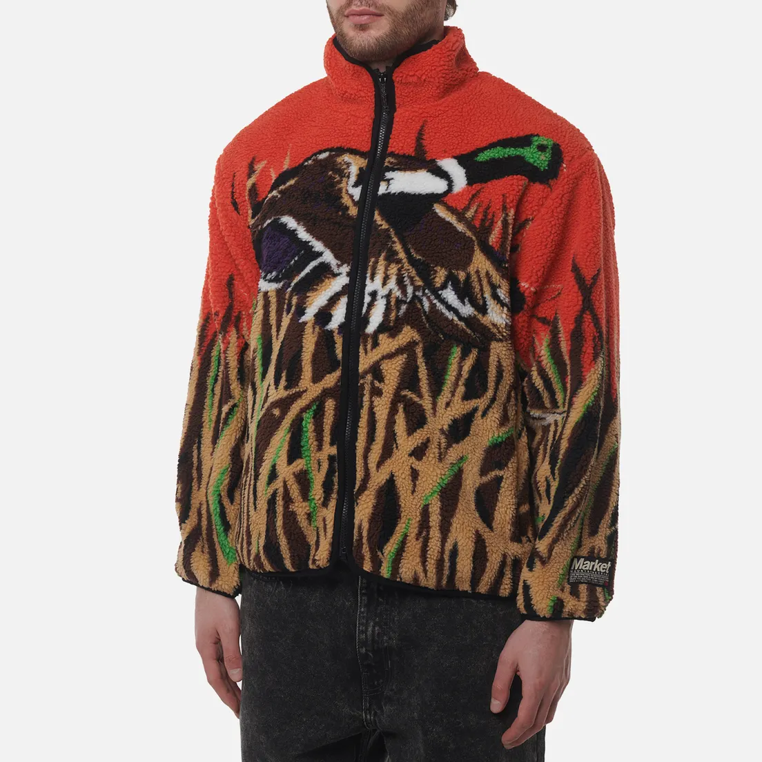 MARKET Мужская флисовая куртка Duck Pond Sherpa