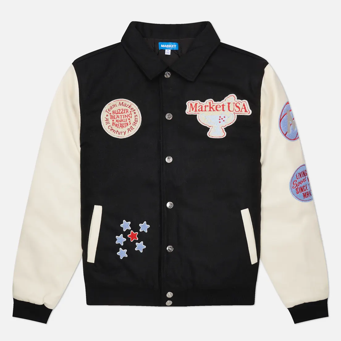 MARKET Мужская куртка бомбер 1990 Varsity