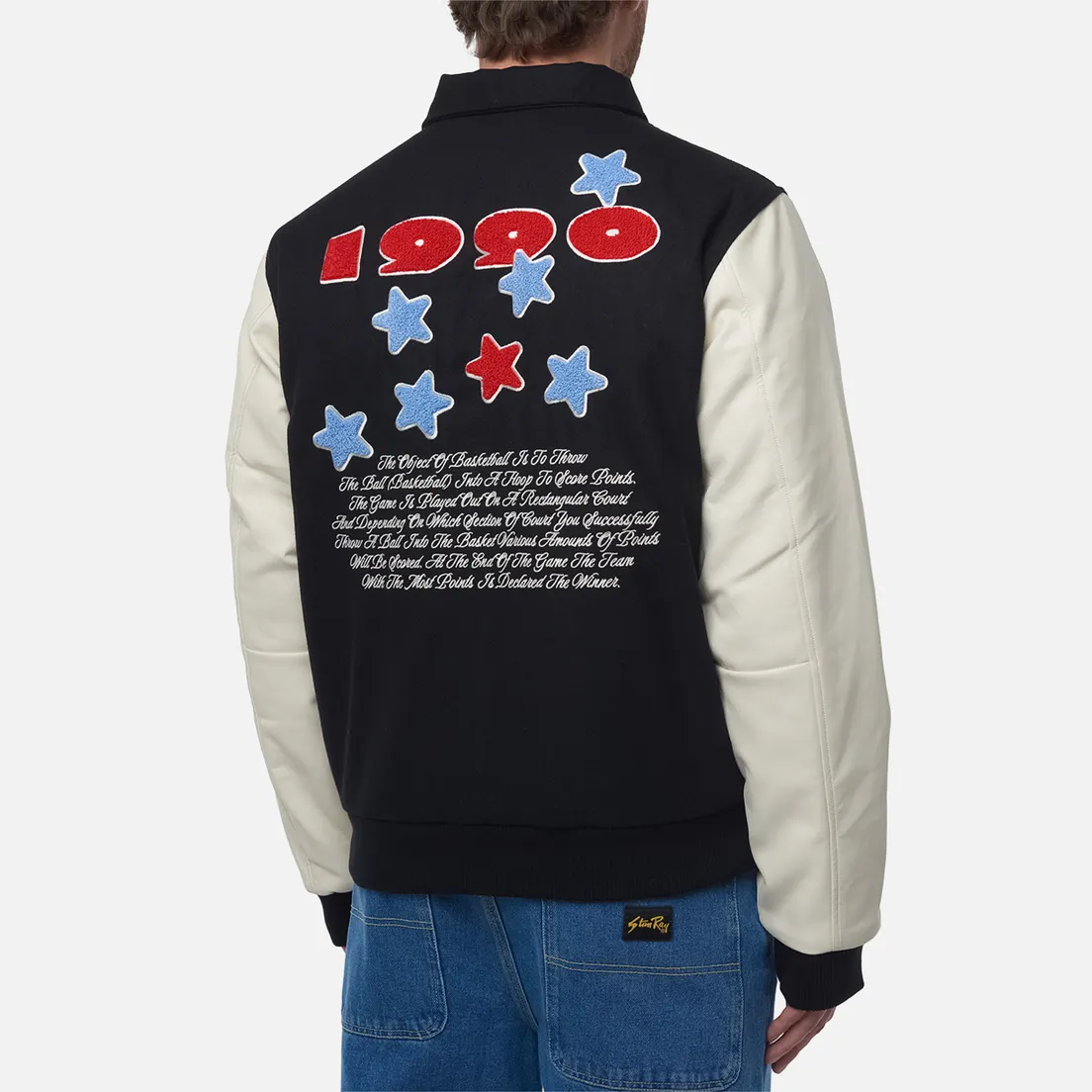 MARKET Мужская куртка бомбер 1990 Varsity