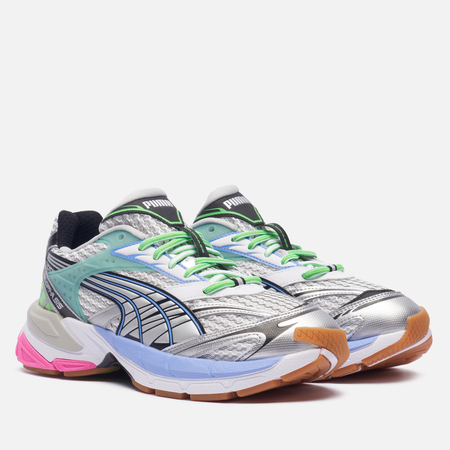 фото Кроссовки puma velophasis phased, цвет серебряный, размер 36 eu