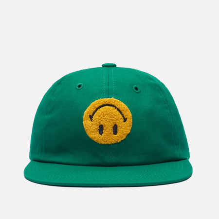 фото Кепка market smiley upside down 6 panel, цвет зелёный