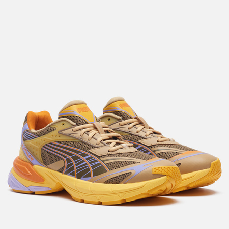 фото Кроссовки puma velophasis multi, цвет коричневый, размер 37 eu