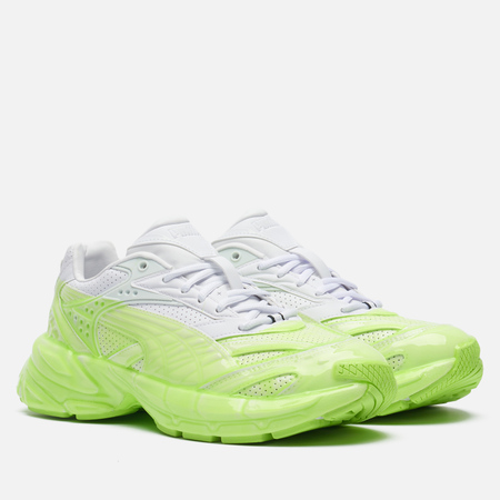 фото Кроссовки puma velophasis slime, цвет зелёный, размер 36 eu