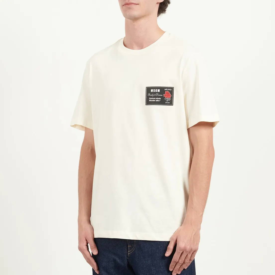 MSGM Мужская футболка MSGM Maxi Jacquard