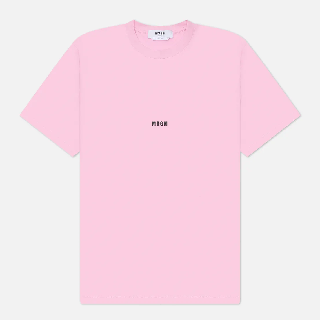 MSGM Мужская футболка MSGM Micrologo Print Cotton