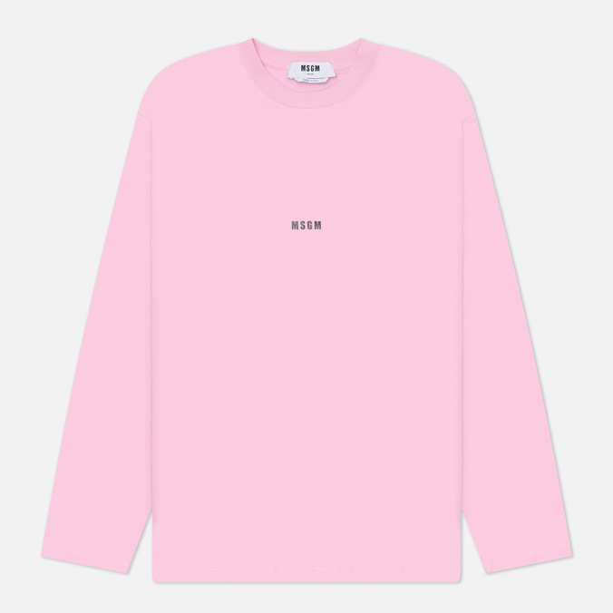 Мужской лонгслив MSGM MSGM Micrologo Print