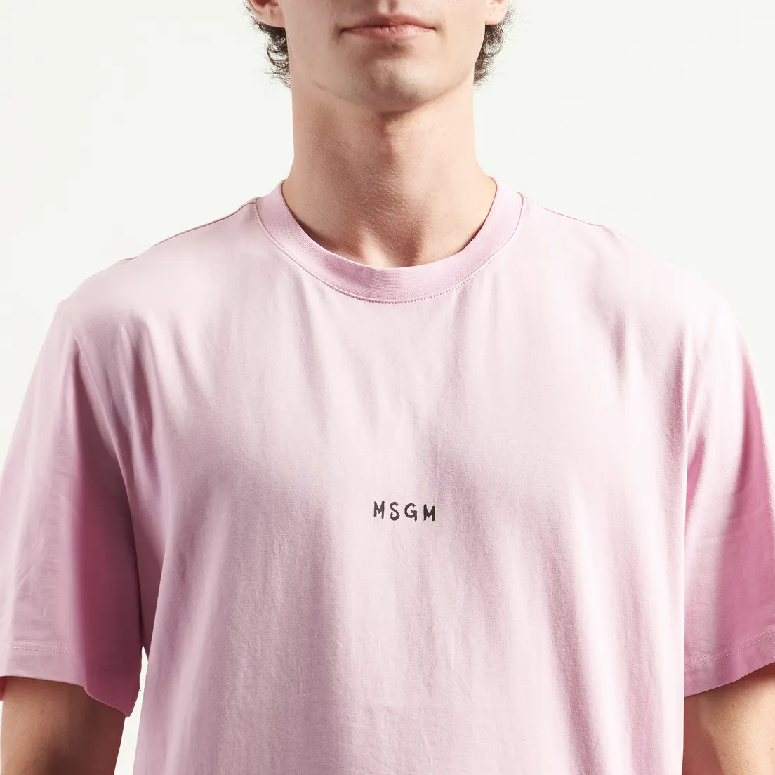 MSGM Мужская футболка MSGM Mini Brush Stroke