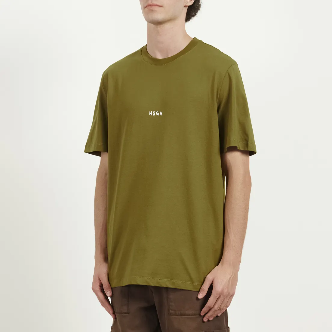 MSGM Мужская футболка MSGM Mini Brush Stroke
