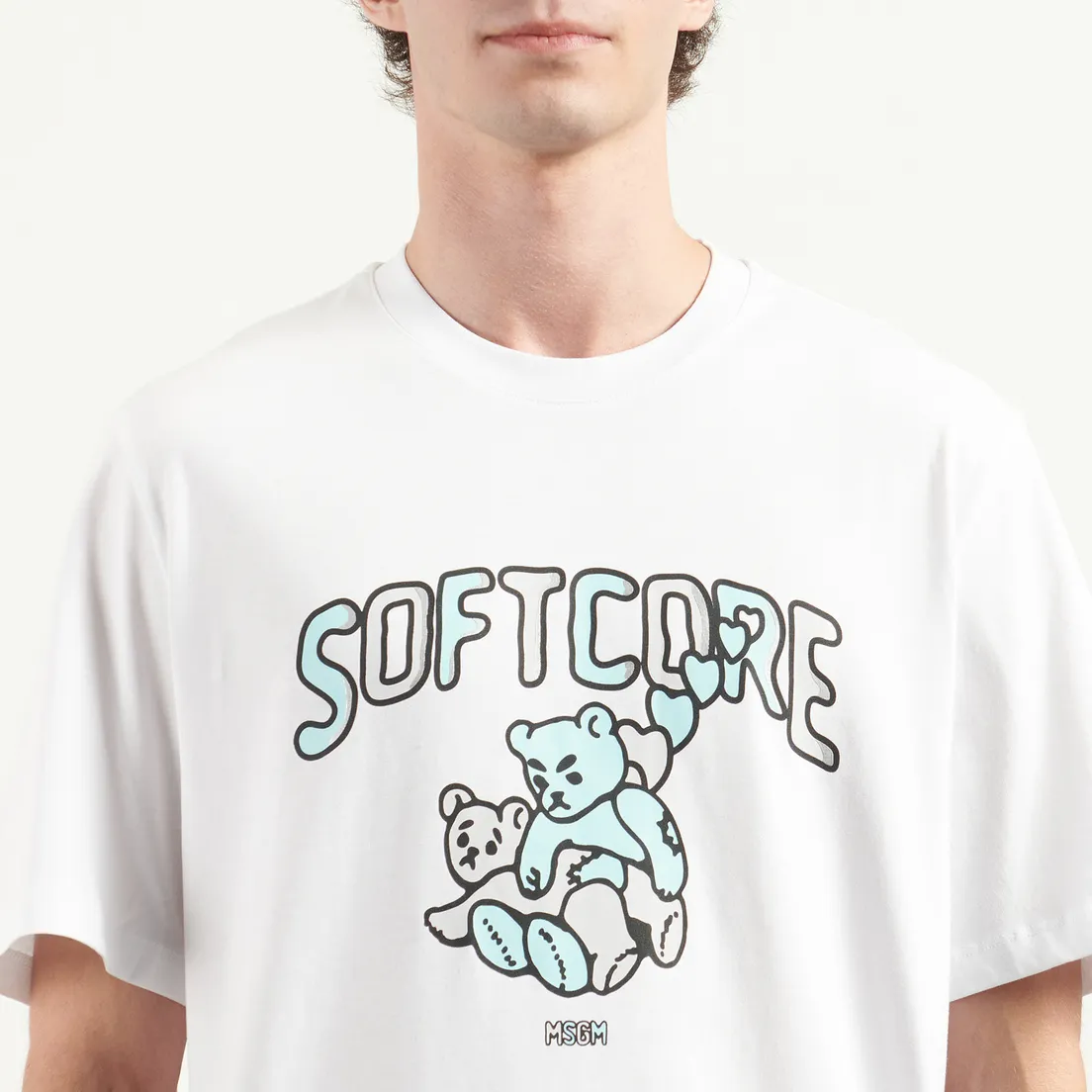MSGM Мужская футболка Softcore