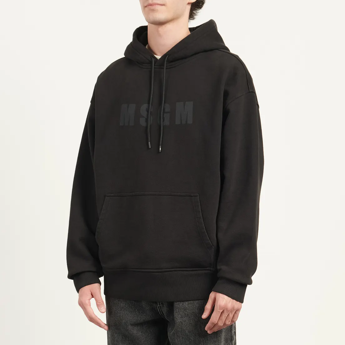 MSGM Мужская толстовка MSGM Maxi Logo Washed Hoodie