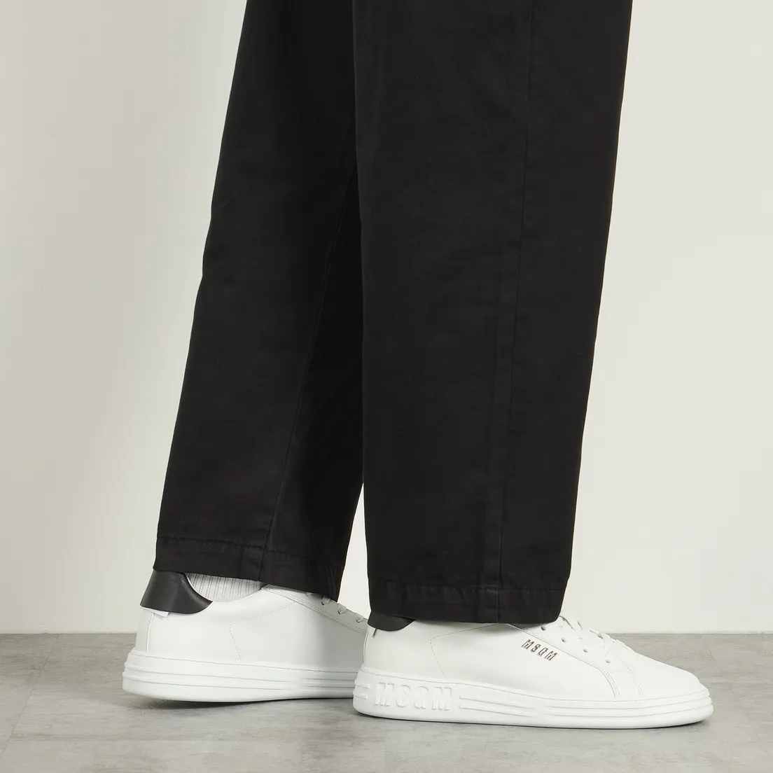 MSGM Мужские кроссовки Retro Trainer