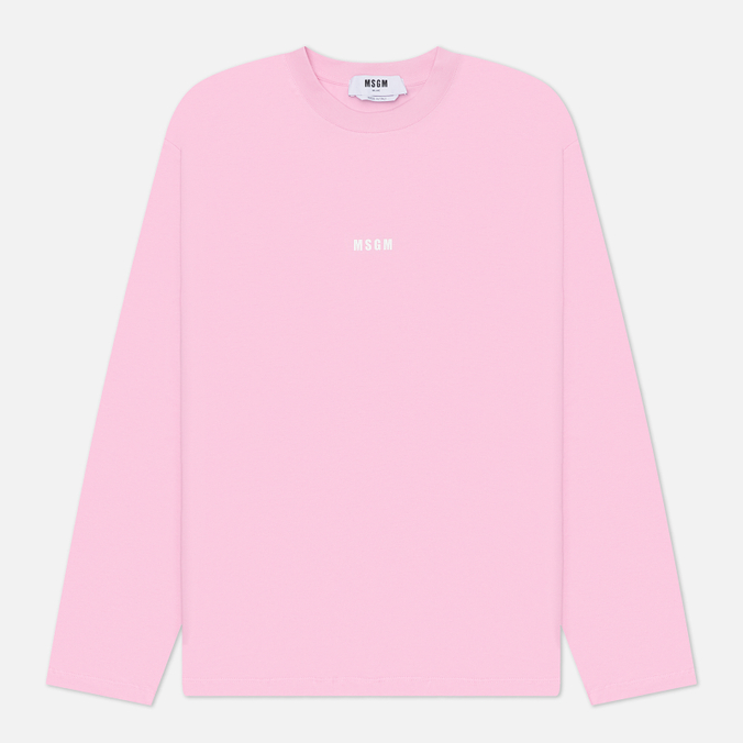Женский лонгслив MSGM MSGM Micrologo Print
