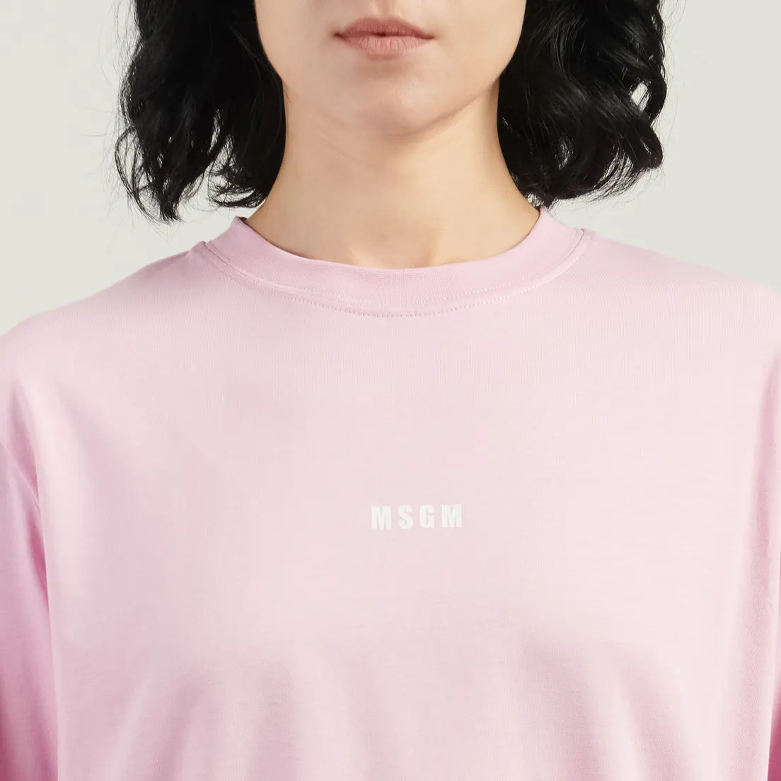 MSGM Женский лонгслив MSGM Micrologo Print