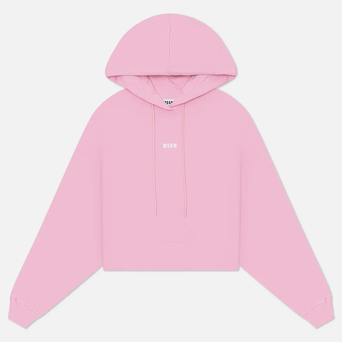 MSGM Женская толстовка MSGM Micrologo Print Hoodie
