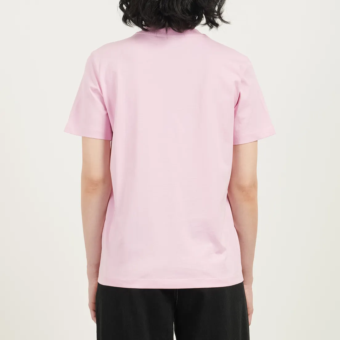 MSGM Женская футболка MSGM Brush Stroke Print Logo