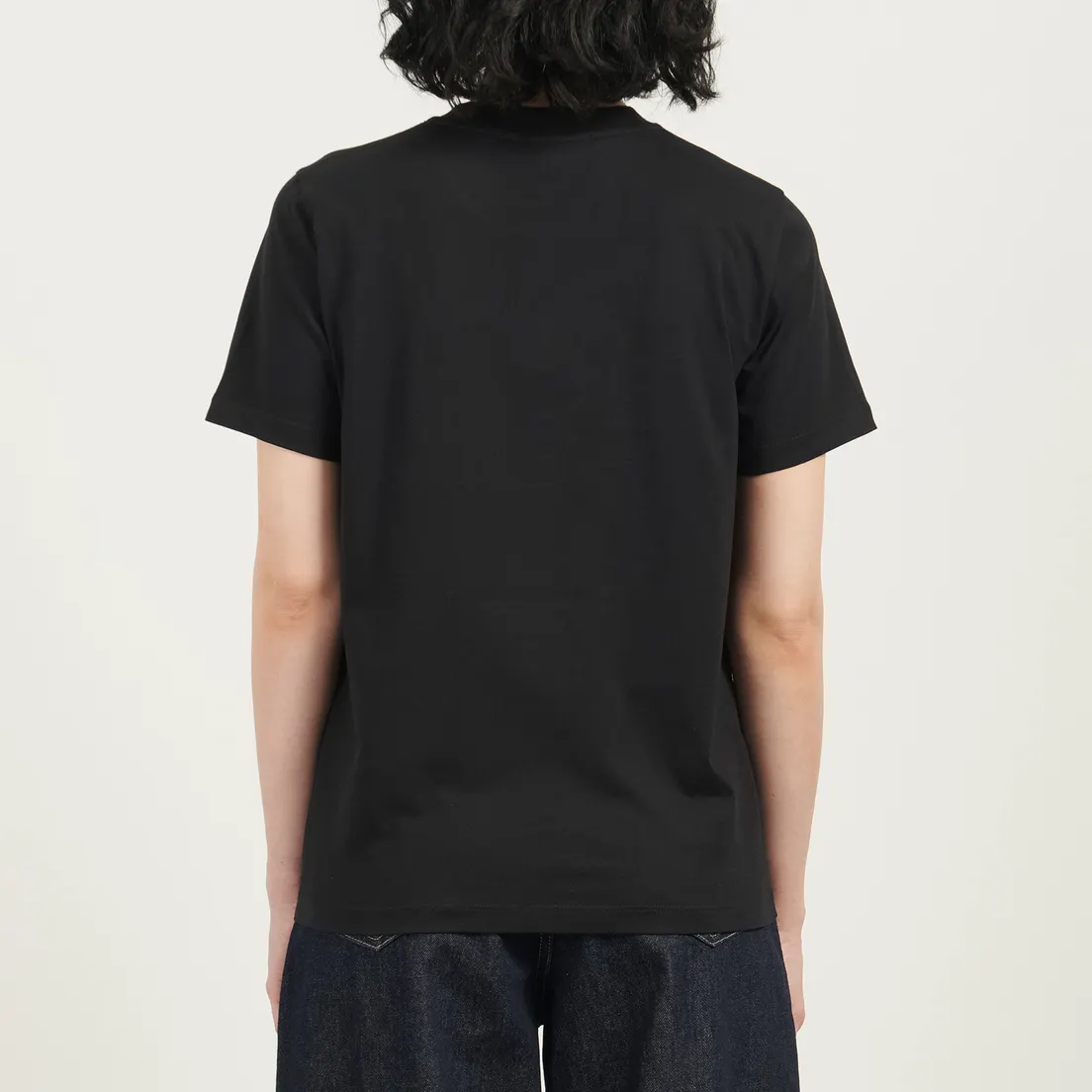 MSGM Женская футболка M Wave Black Embroidery