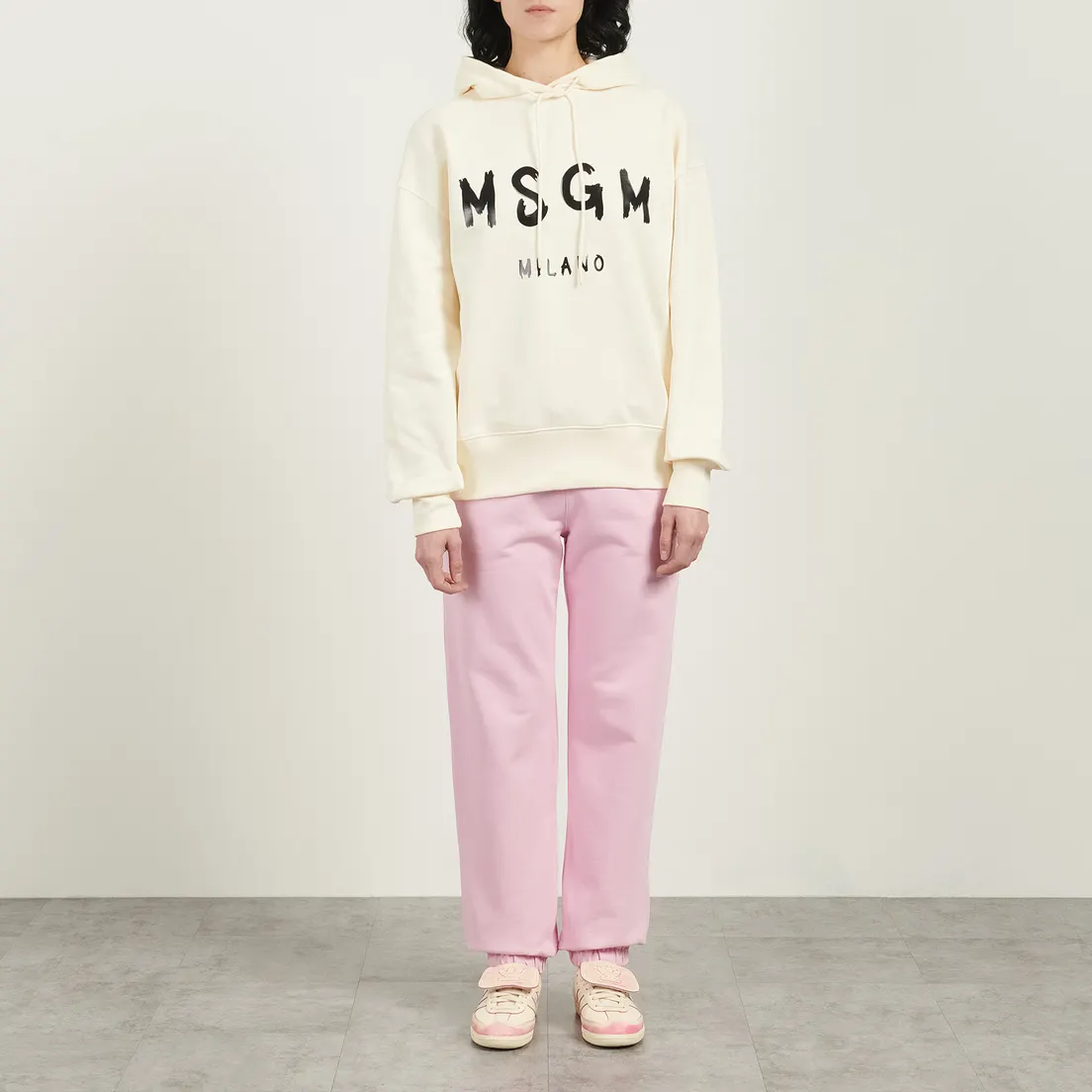 MSGM Женские брюки MSGM Micrologo Print