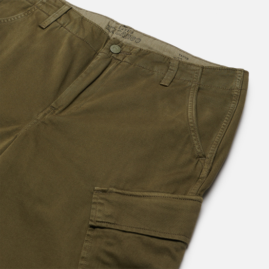 Мужские брюки Levi's XX Taper Cargo II Garment Dye Bunker Olive