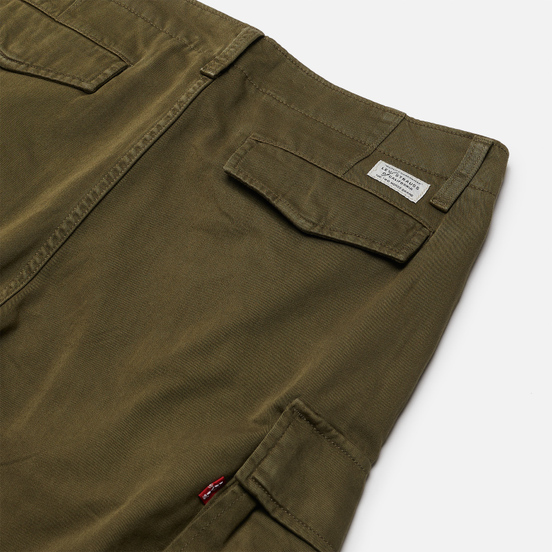 Мужские брюки Levi's XX Taper Cargo II Garment Dye Bunker Olive
