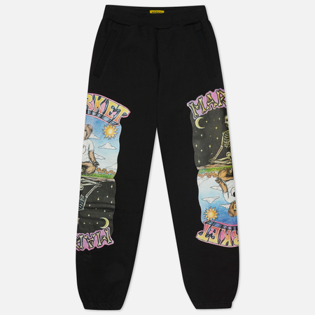 Мужские брюки MARKET Namaste Light And Dark Sweat, цвет чёрный, размер M