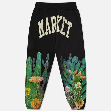 Мужские брюки MARKET Cactus Arc Sweat, цвет чёрный, размер XL