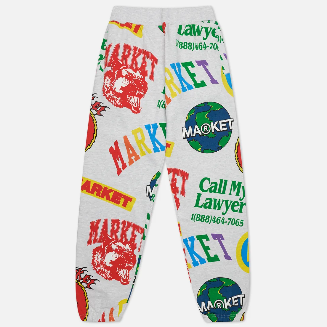 MARKET Мужские брюки Monogram All Over Print