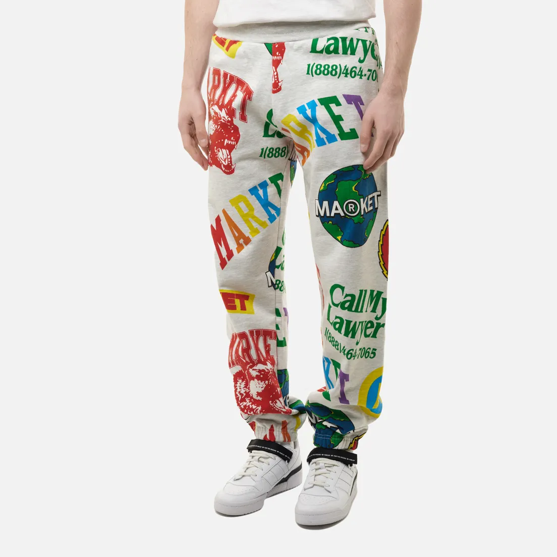 MARKET Мужские брюки Monogram All Over Print