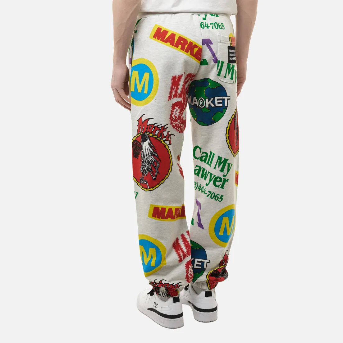 MARKET Мужские брюки Monogram All Over Print