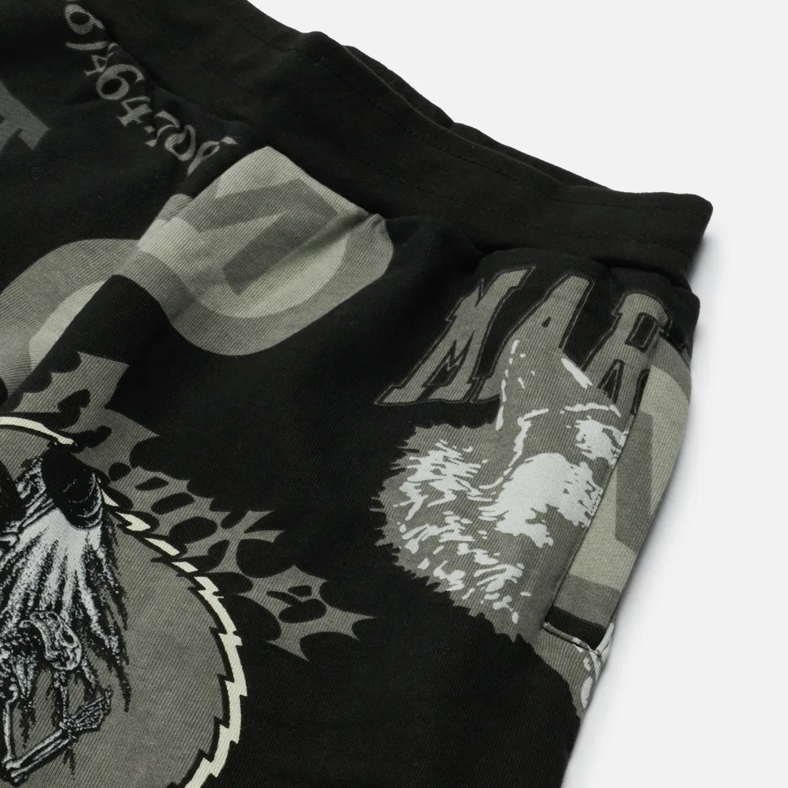 MARKET Мужские брюки Monogram All Over Print Grayscale