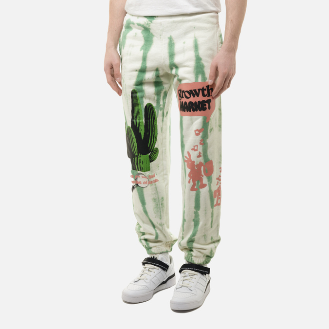 Мужские брюки MARKET, цвет зелёный, размер M 395000469-3148 Growth Market - фото 4