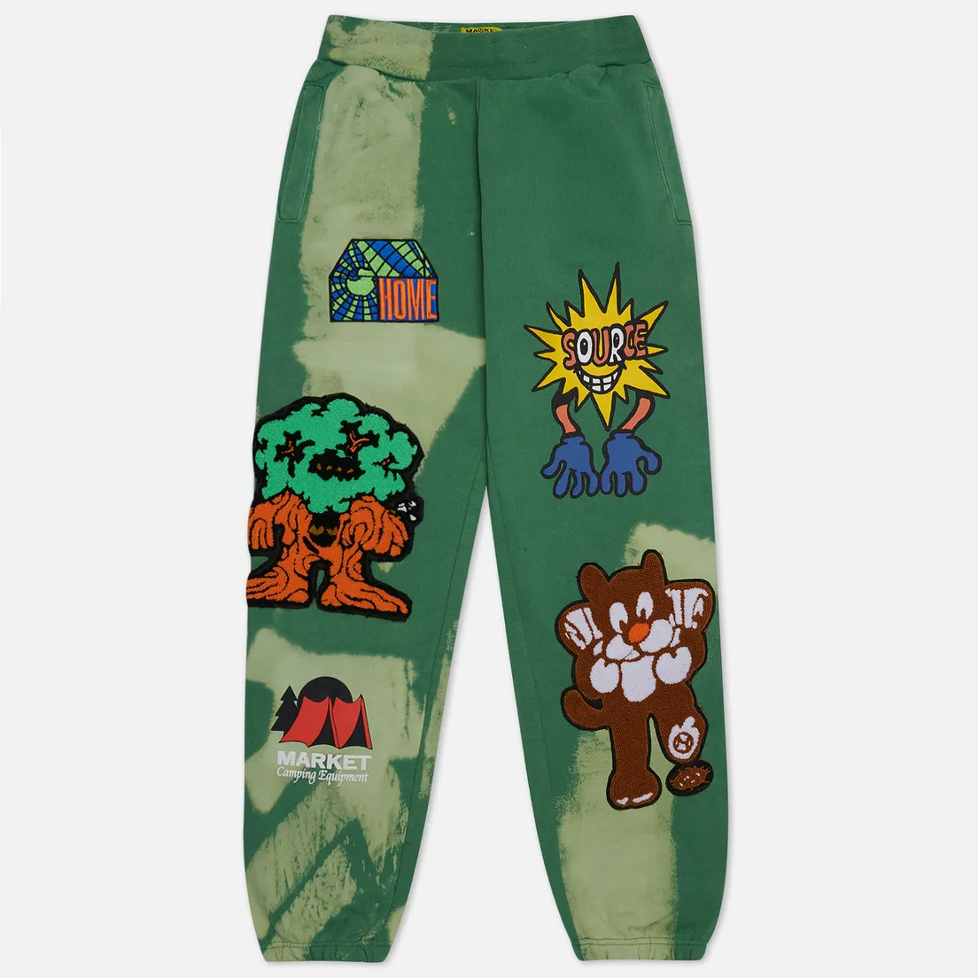 MARKET Мужские брюки Land Escape Tie-Dye Fleece