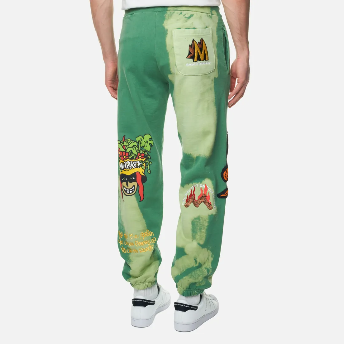 MARKET Мужские брюки Land Escape Tie-Dye Fleece